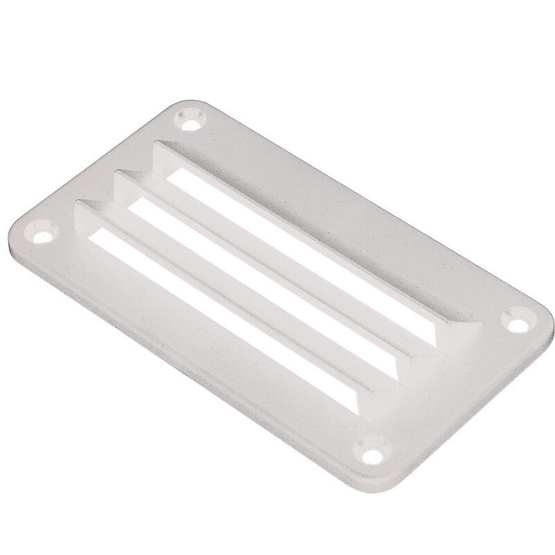Sea-Dog ABS White Louvered Vent, 4-7/8"L x 5-1/2"W image number 1
