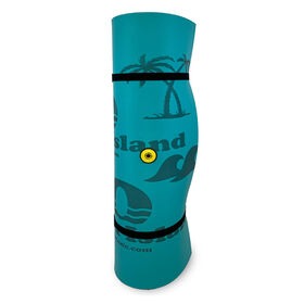 Overton's Splash Island, 18' x 6' x 1-3/8", Blue/Seafoam