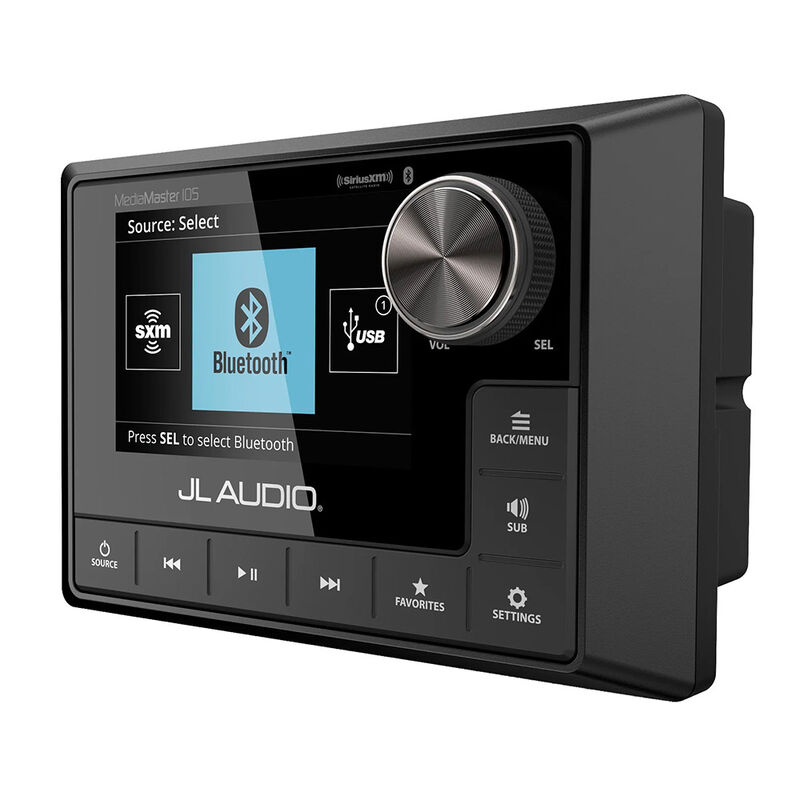 JL Audio MediaMaster 105 Weatherproof Source Sereo w/ Full Color LCD Display