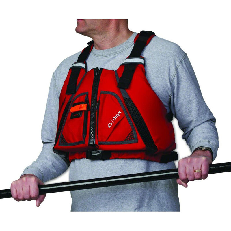 Onyx MoveVent Torsion Life Vest - Red - XL/2X image number 2