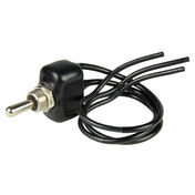 BEP SPDT PVC Coated Toggle Switch, Wire Leads, (On)/Off/(On)