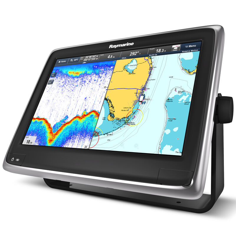 Raymarine a127 12.1" MFD With Digital Sonar And US LNC Vector Charts image number 1
