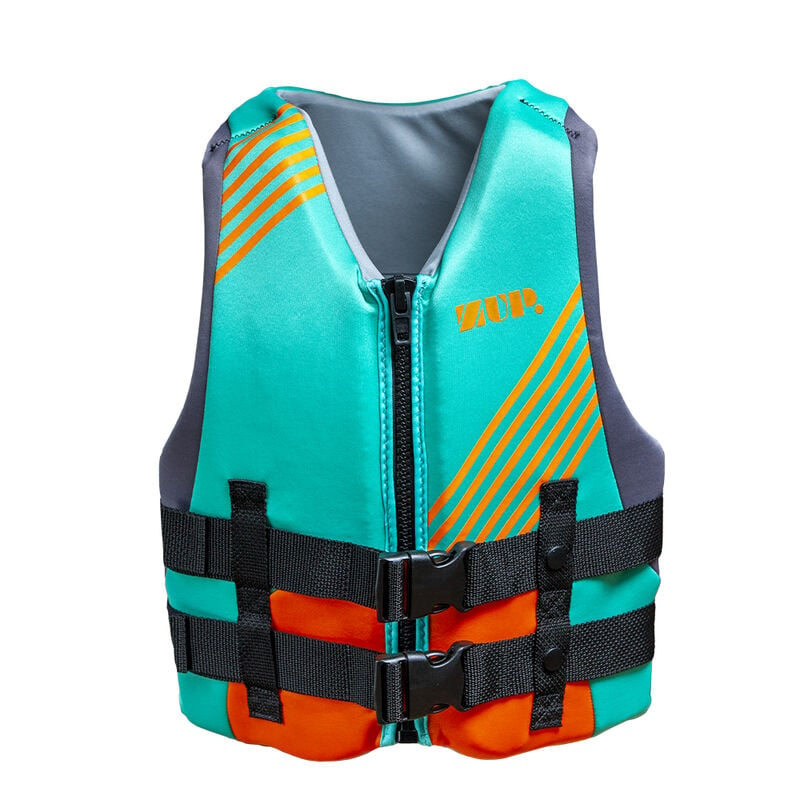 ZUP Youth Neoprene Life Jacket, Teal image number 1