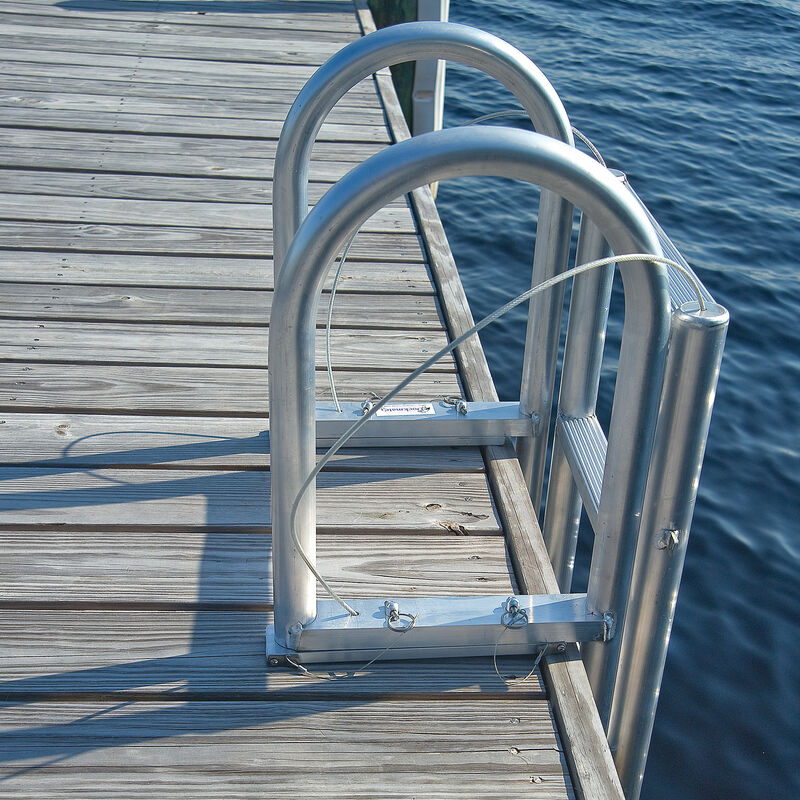 International Dock Standard-Step Dock Lift Ladder, 4-Step image number 6