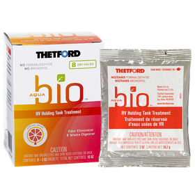 Thetford AquaBio RV Holding Tank Treatment, 8 Dry Packs