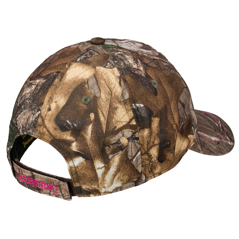 Browning Women's Trail Lite Camo Ball Cap - Realtree Xtra image number 2