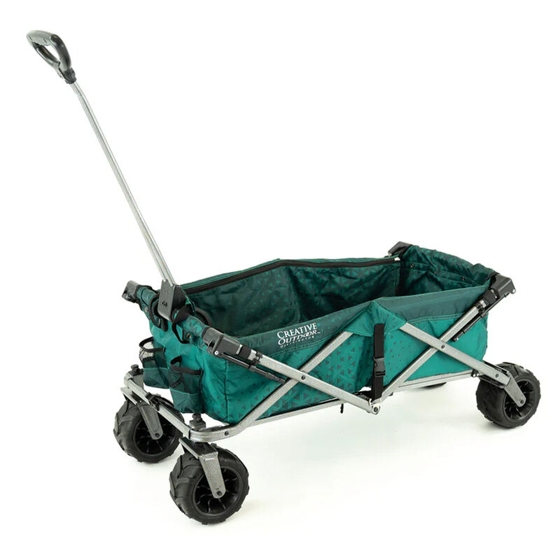 Creative Wagon All-Terrain Deluxe Collapsible Wagon w/ Cooler Rack image number 3
