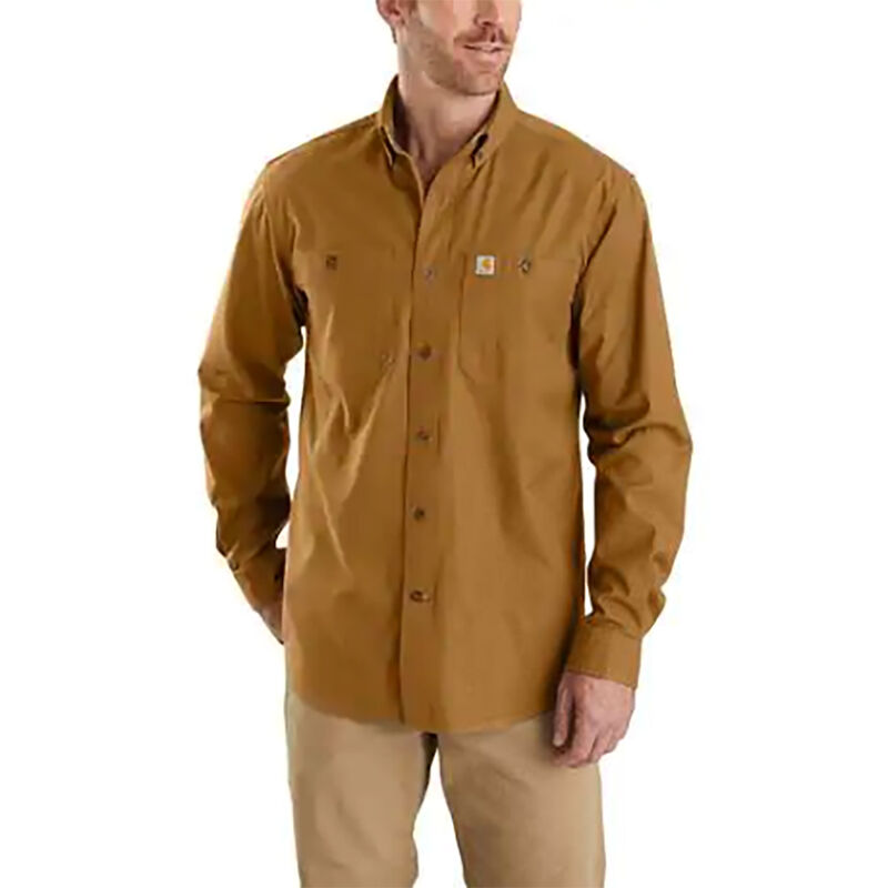 Carhartt Rugged Flex Rigby Long-Sleeve Work Shirt image number 1