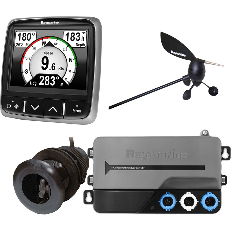 Raymarine i70 System Pack With Wind, Depth, Speed image number 1