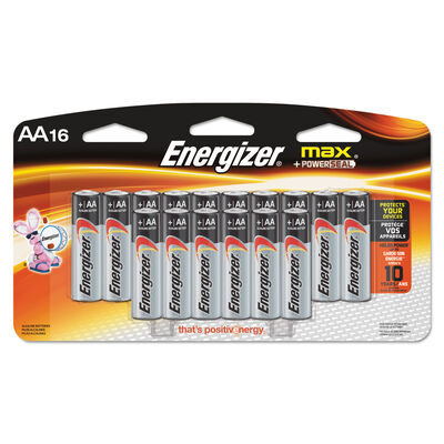 Energizer MAX AA Batteries, 16-Pack