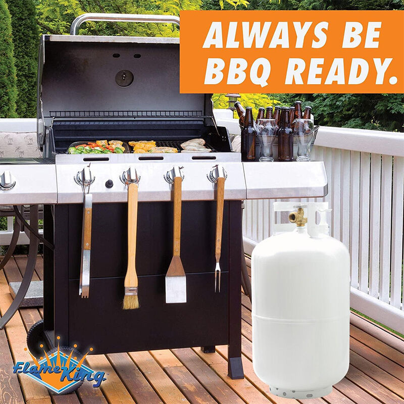 Flame King 30-lb. Empty Propane Cylinder with OPD image number 5