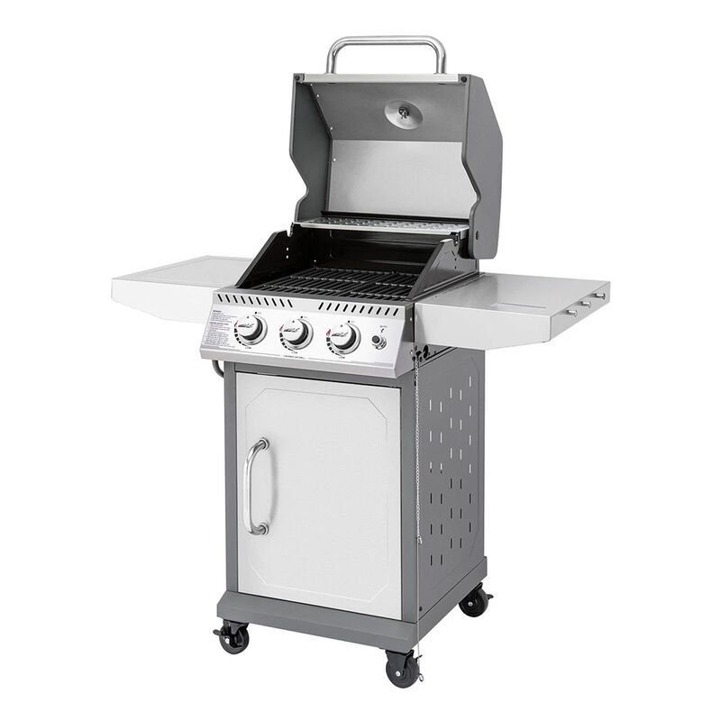 Royal Gourmet 3-Burner Cabinet Style Gas Grill - Silver image number 11