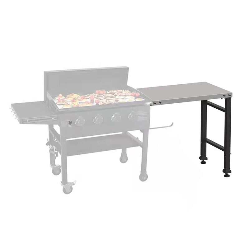 NUUK 30" Stainless Steel Universal Extension Table for Griddle and Pellet Smoker image number 6