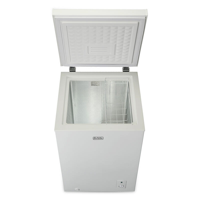 Black+Decker 3.5 cu. ft. Chest Freezer, White image number 9