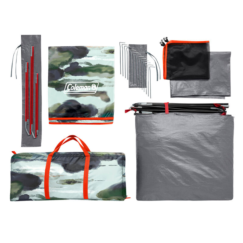 Coleman Skydome 6-Person Watercolor Series Camping Tent image number 5