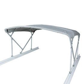 Taylor Made 8' X 10' Pontoon Bimini Top - Gray