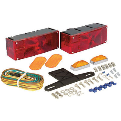 Optronics Waterproof Low-Profile Trailer Light Kit