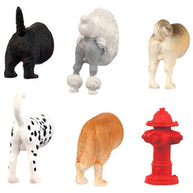 Kikkerland Dog Butt Magnets