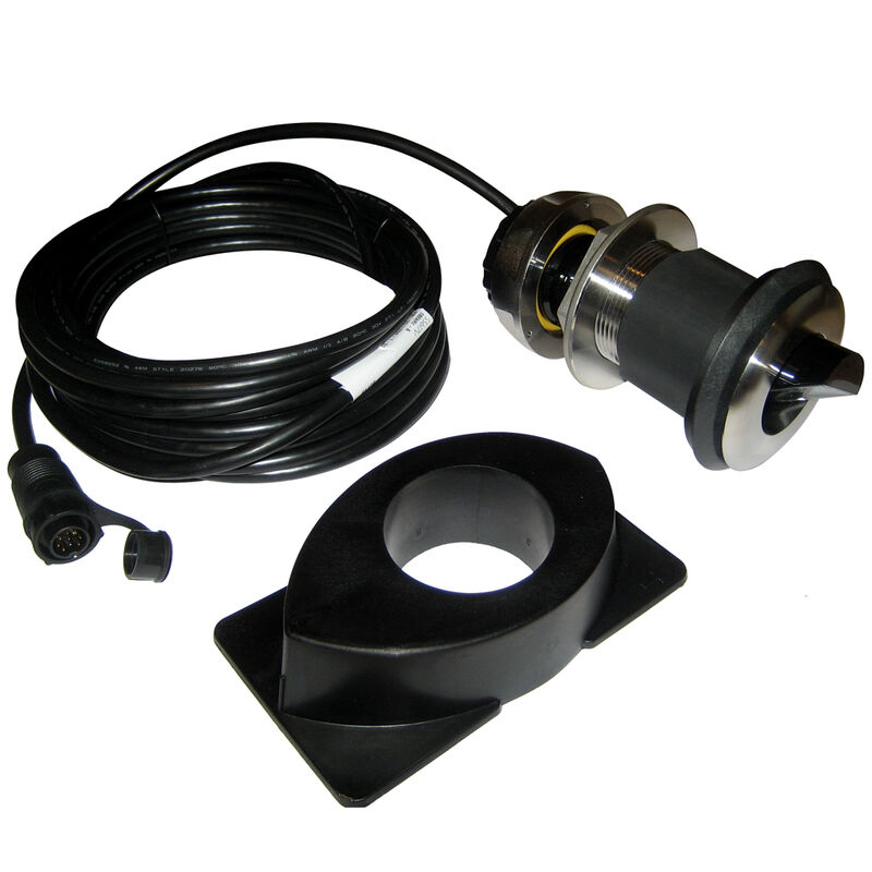 Navico ForwardScan Thru-Hull Transducer Kit With Sleeve And Plug image number 1