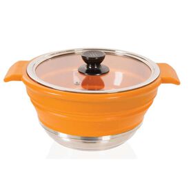 Flat Fit Collapsible Pot, 4 Qt.