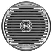 Jensen 6.5" Coaxial Waterproof RV Outdoor Speakers 2-Pack, Silver