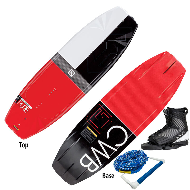 CWB Pure Wakeboard With Optima Bindings And Rope image number 1