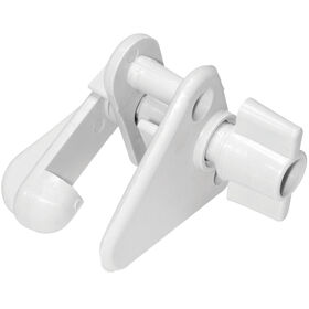 T-H Marine Pontoon Gate Latch, Gray