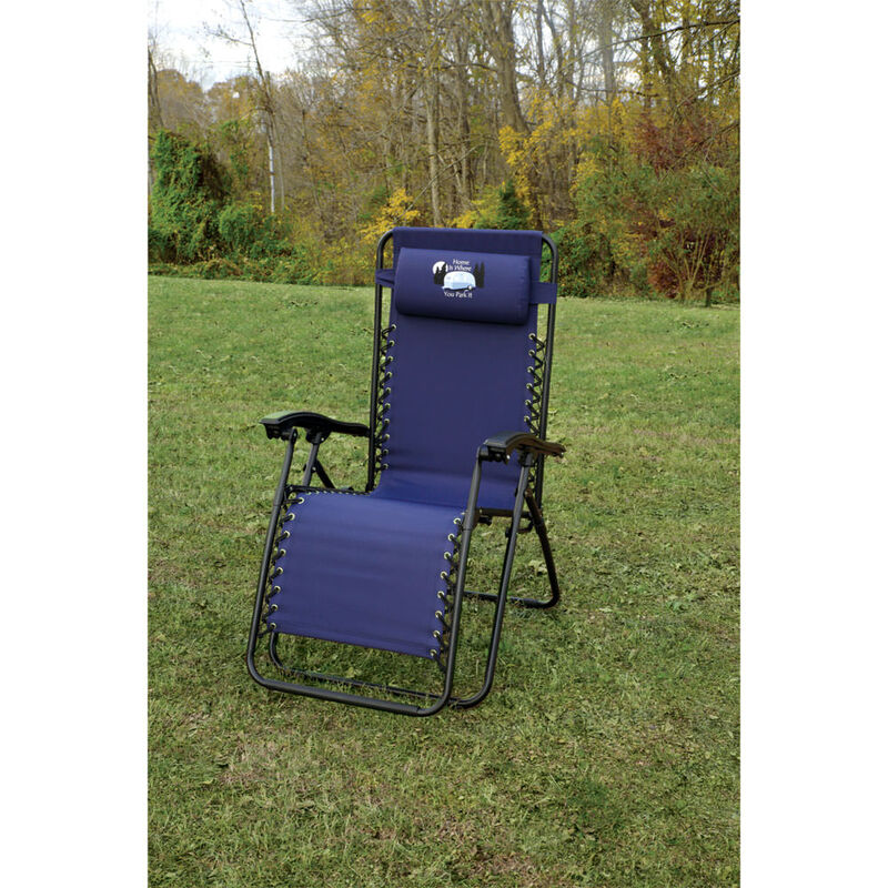 Home is Where You Park It Zero Gravity Recliner, Navy image number 5