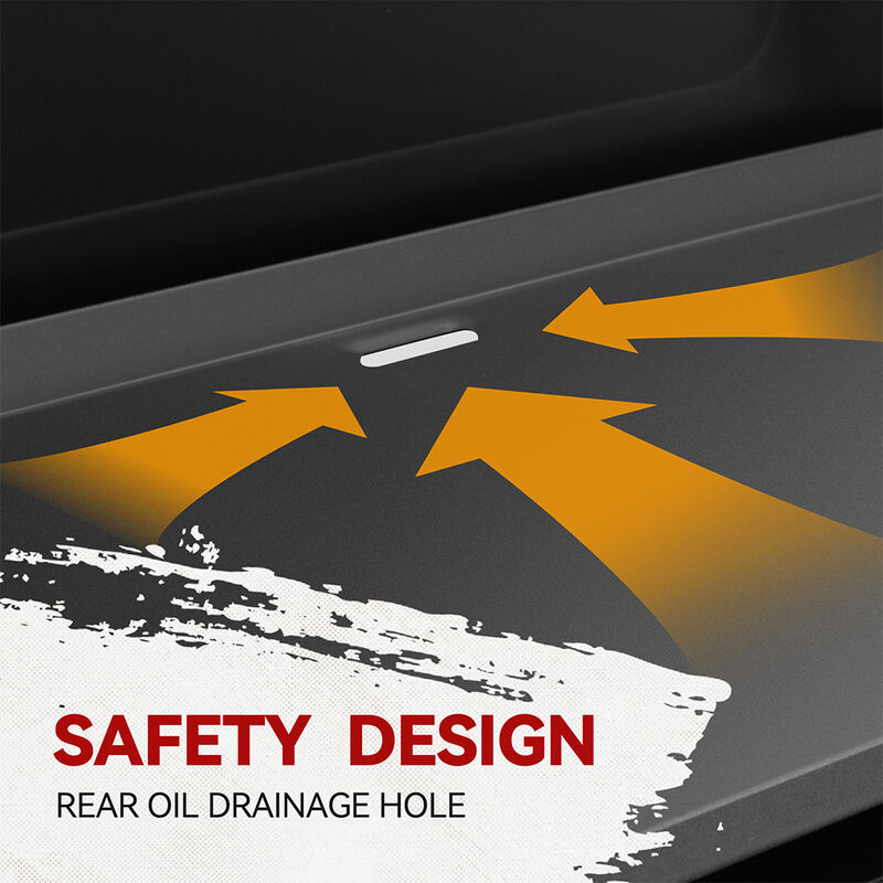 Royal Gourmet 36" 4-Burner Flat Top Gas Griddle with Hard Cover image number 14