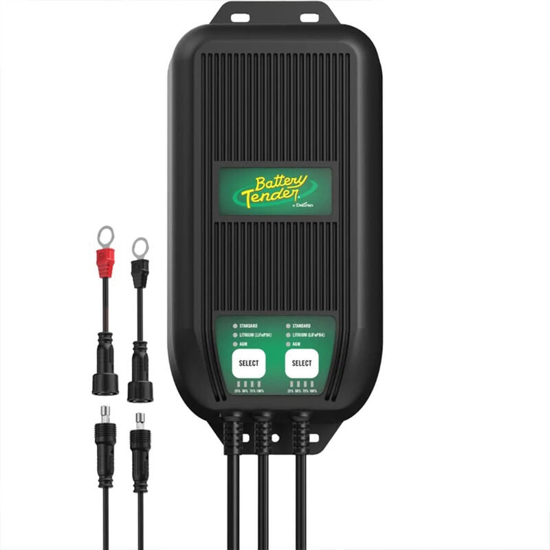 Battery Tender WaveCharge Pro 2-Bank 12V 20 Amp BC & Maintainer image number 1