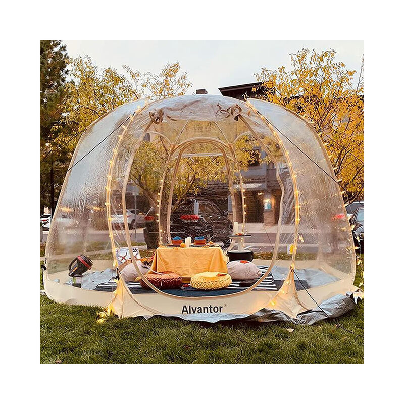 Alvantor Clear Pop-Up Bubble Tent, 12' x 12' image number 8