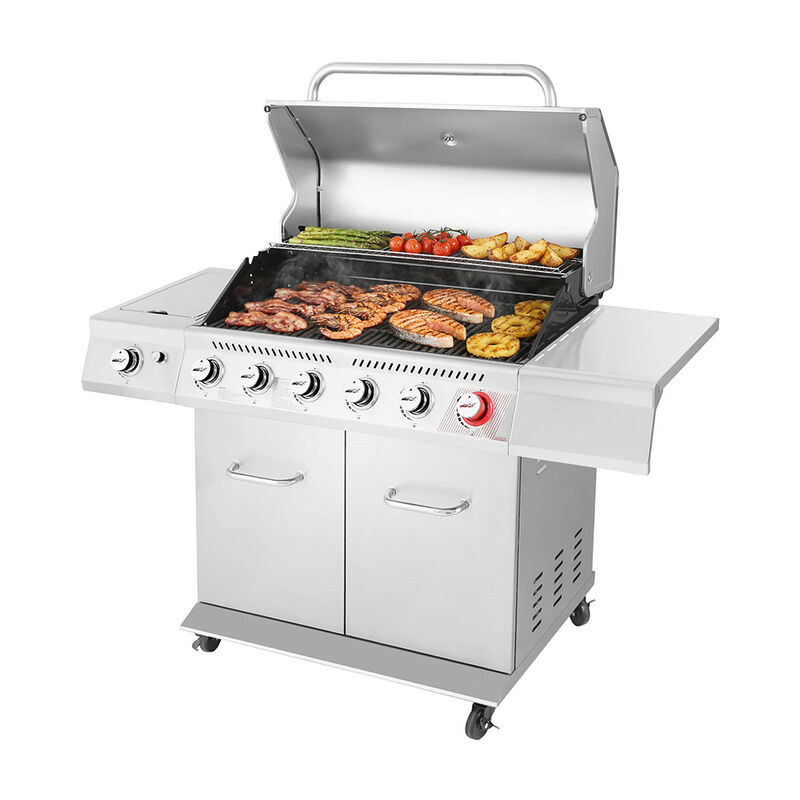 Royal Gourmet GA Series 6-Burner Gas Grill with Sear Burner and Side Burner