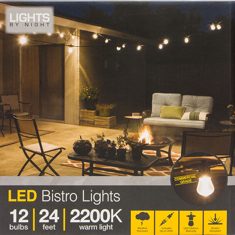 Lights by Night 24' Bistro Lights image number 4
