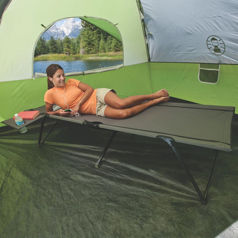 Coleman Pack-Away Camping Cot with Side Table image number 5