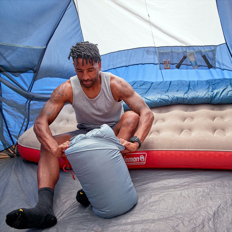 Coleman Tidelands 50&deg;F Big & Tall Mummy Sleeping Bag image number 9