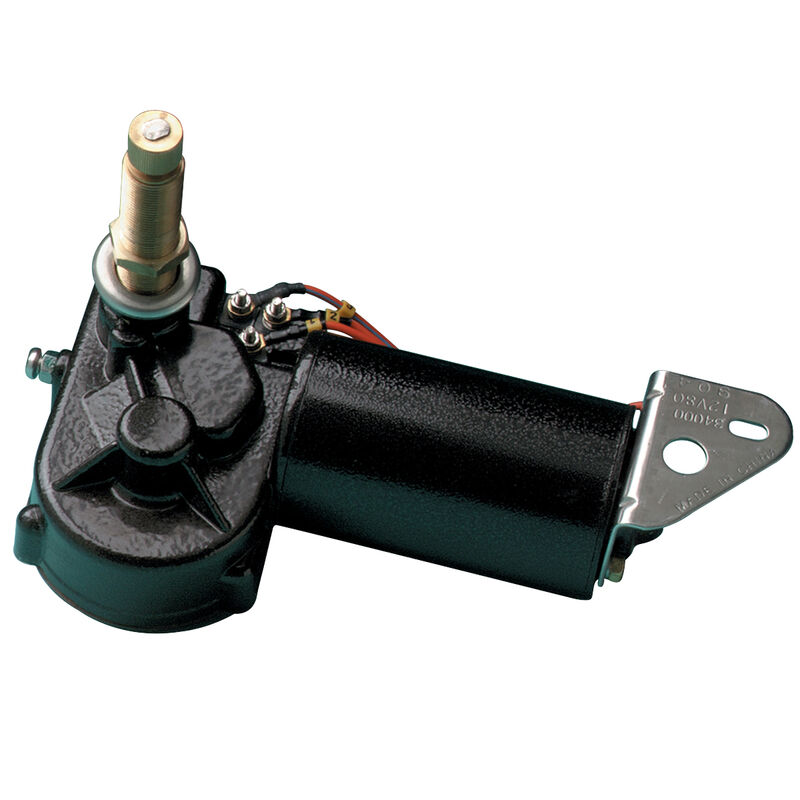 Marinco MRV Windshield Wiper Motor with 2.5" Shaft and 80&deg; Sweep image number 2