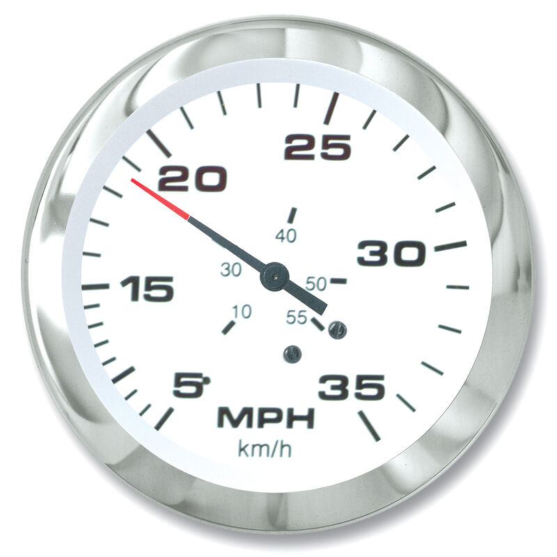 Sierra Lido 3" Speedometer, 35 MPH image number 1