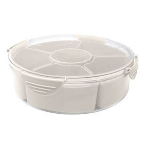 Gourmet Kitchen Airtight Container with 6 Removable Compartments - Moonbeam