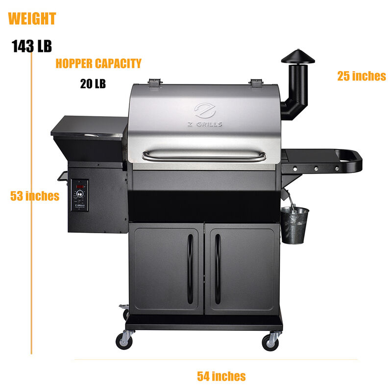 Z Grills Powerhouse 1000D3E Wood Pellet Grill and Smoker image number 2