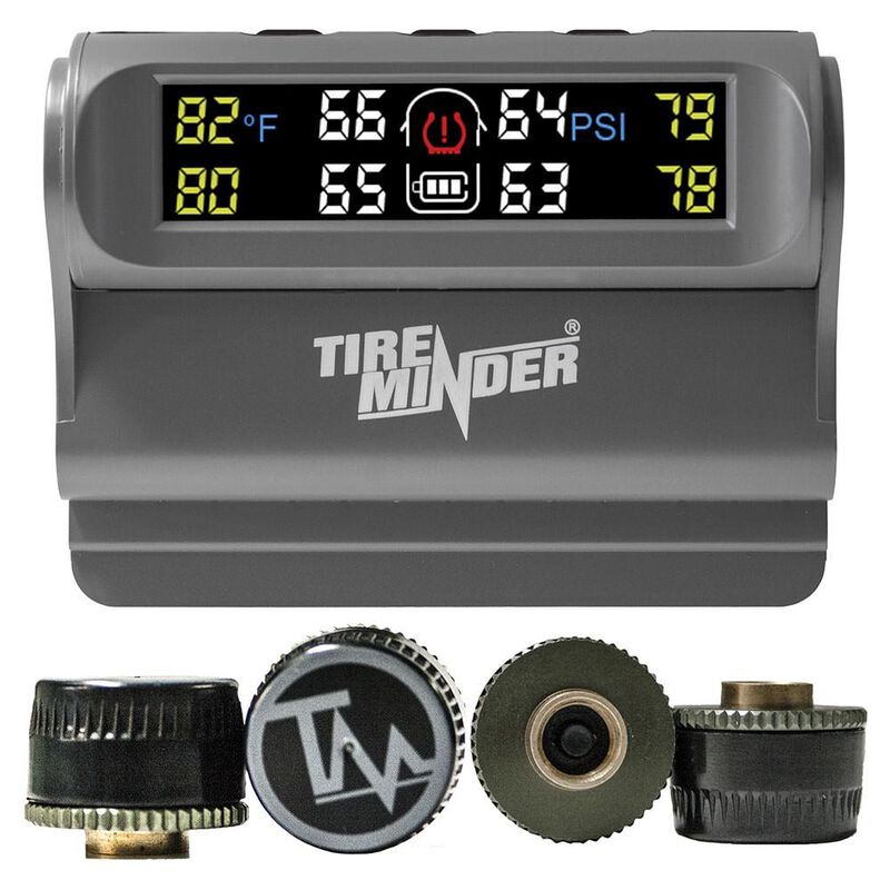 TireMinder® Trailer Tire Pressure Monitoring System (TPMS), 4 Tire Kit image number 2