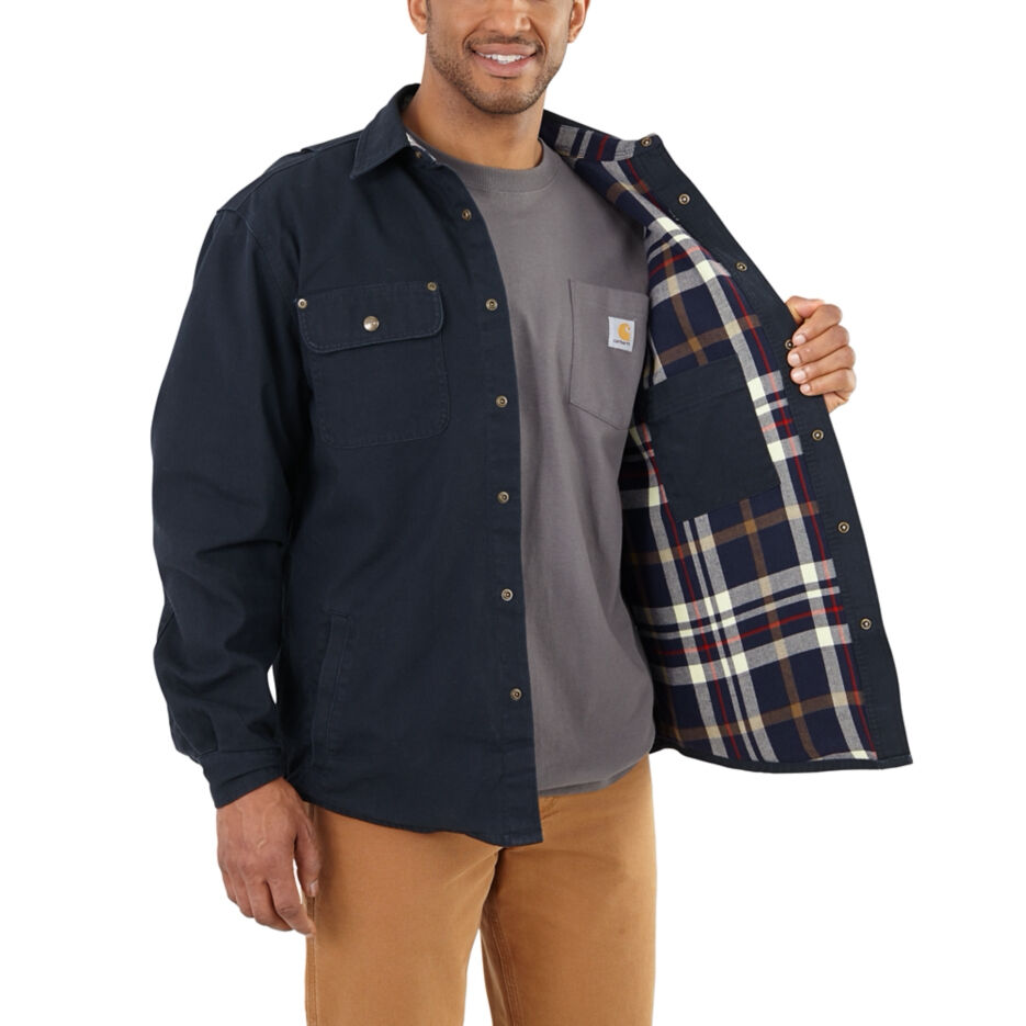 Weathered Canvas Shirt Jac 