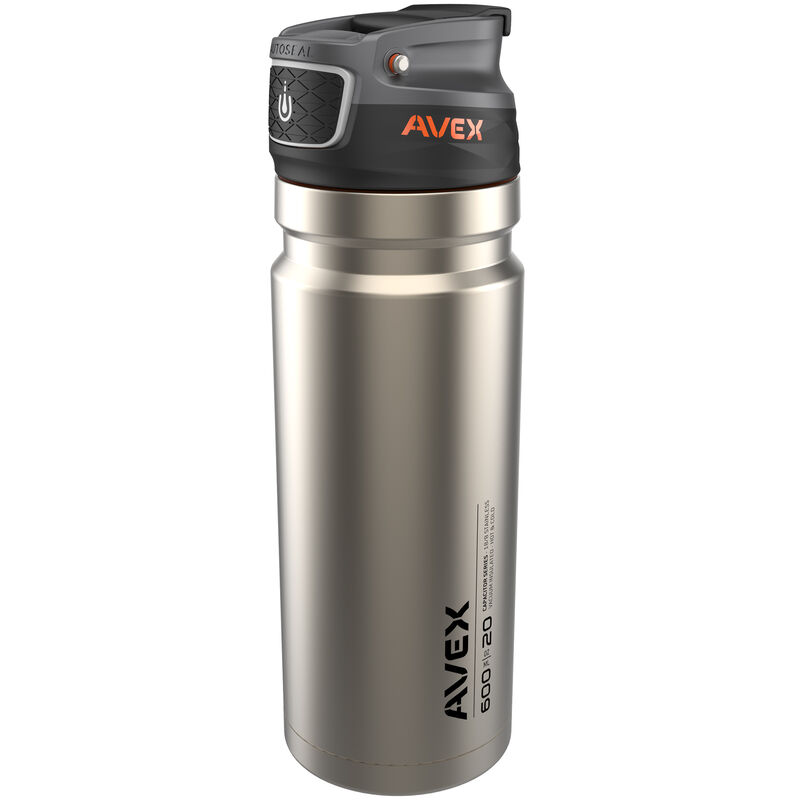 Avex Recharge AutoSeal Stainless Steel Thermal Bottle, 20 oz