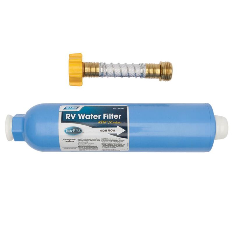 Camco TastePURE KDF/Carbon RV Water Filter image number 1