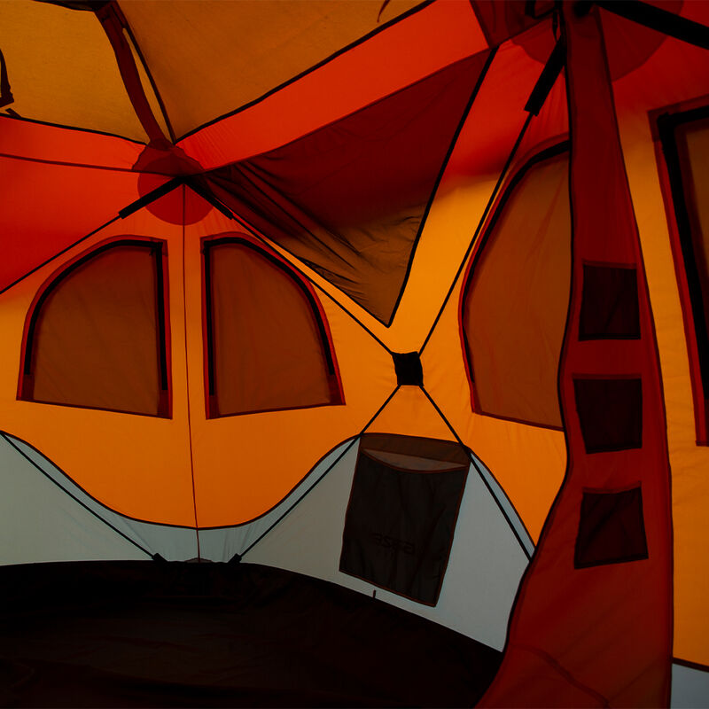 Gazelle Tents T8 Hub Tent, Sunset Orange image number 7