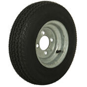 Tredit H188 4.80 x 8 Bias Trailer Tire, 4-Lug Standard Galvanized Rim