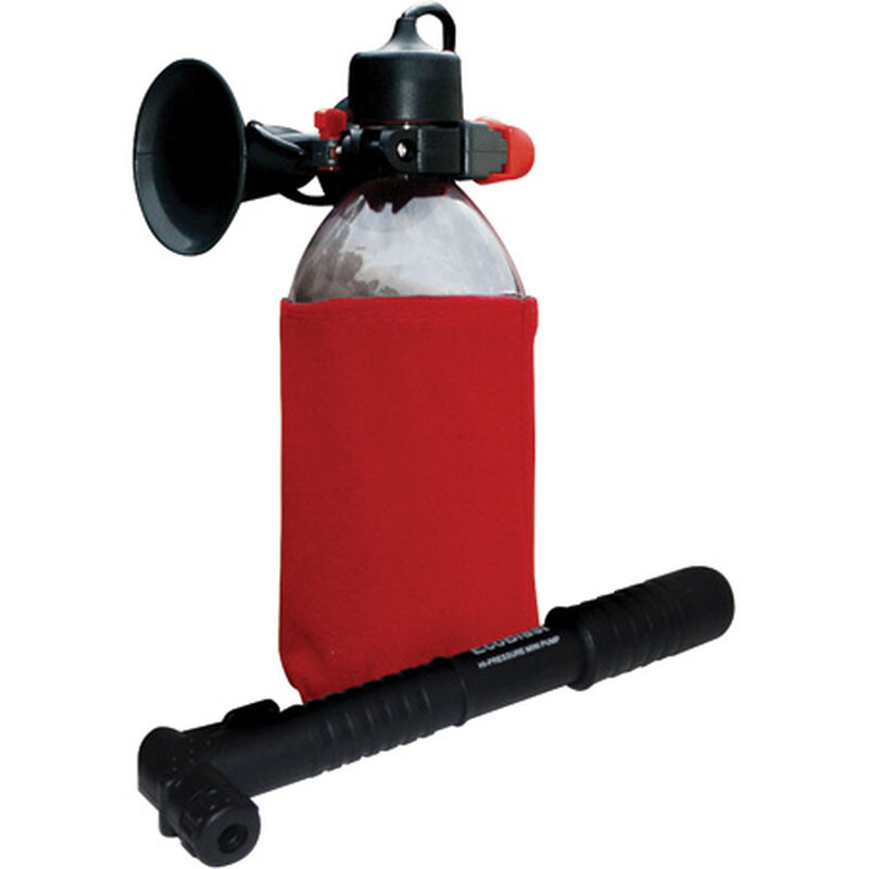 Eco-Blast Refillable Air Horn with Mini Air Pump image number 1