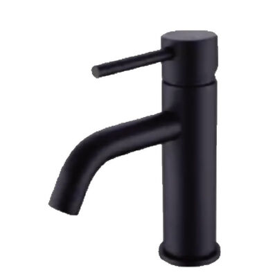 Empire Faucets RV Bathroom Metal Vessel Faucet, 6-3/4", Black Matte