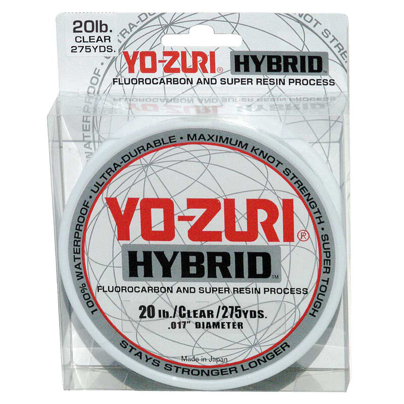 Yo-Zuri Hybrid Fishing Line – Clear, 275 Yds. image number 2
