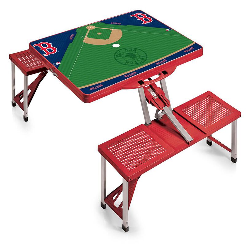 Boston Red Sox Portable Picnic Table image number 1