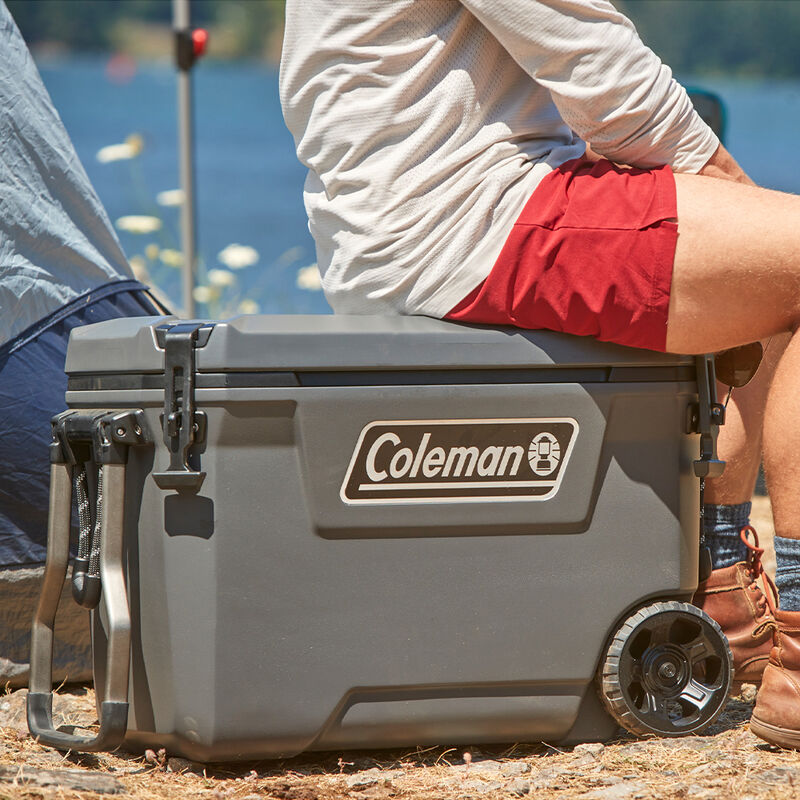 Coleman Convoy Series 65-Quart Cooler with Wheels image number 12